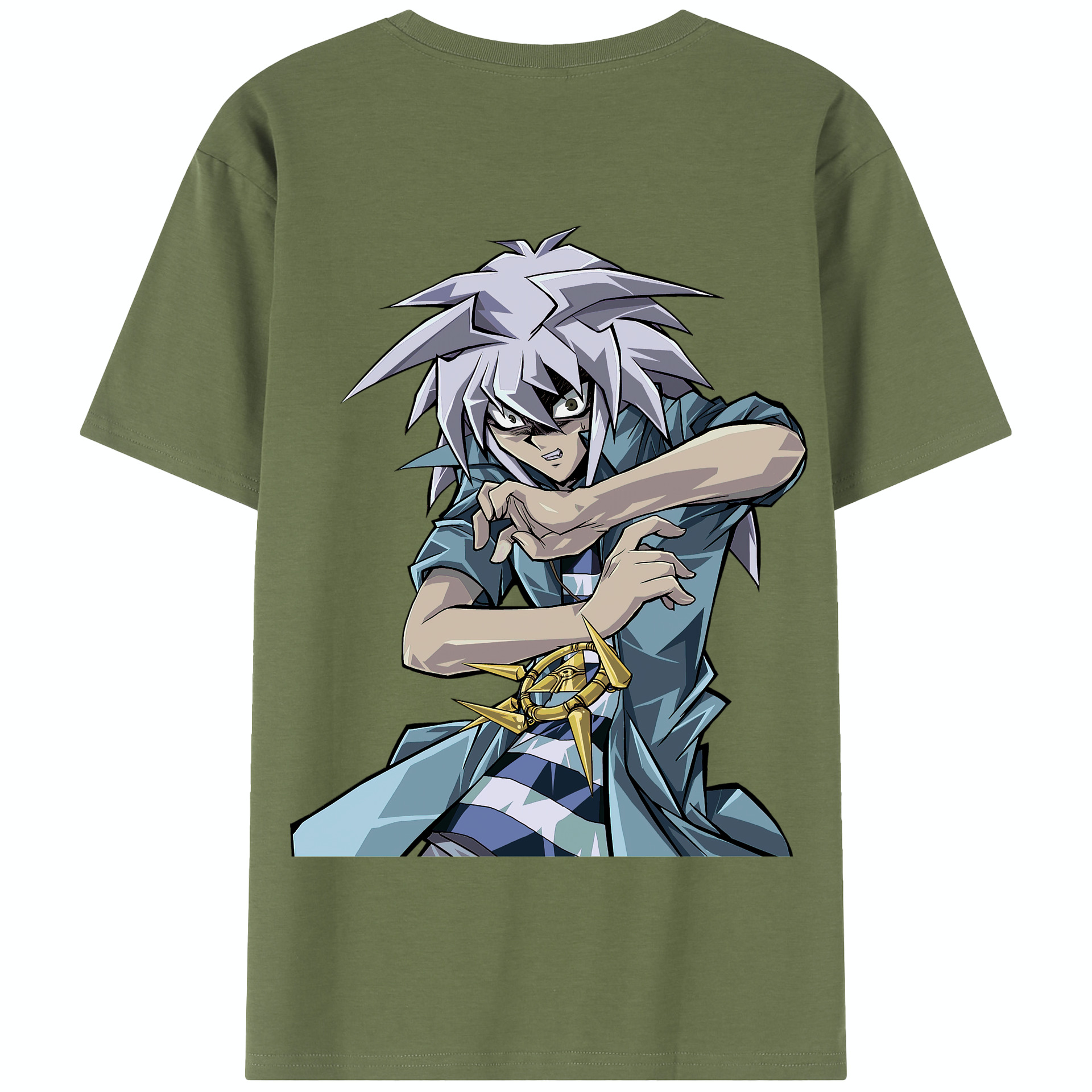 （画像用） 遊☆戯☆王 Yu-Gi-Oh! 綿100％半袖Tシャツ（背面プリント）